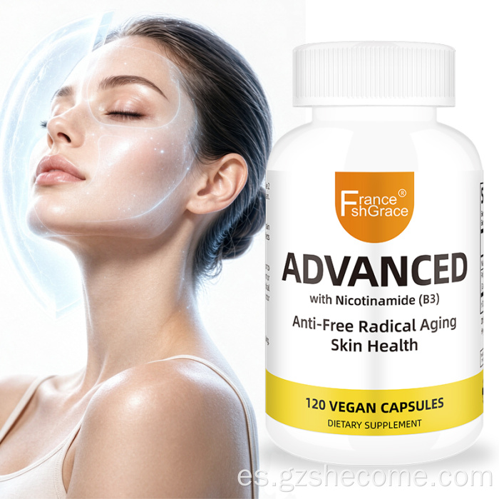 Shecome Advanced Capsules Nicotinamida Salud de la piel